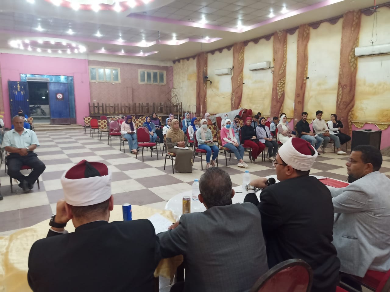 الصبروط يشهد ندوة بناء الوعى للشباب بمركز شباب مدينة قها