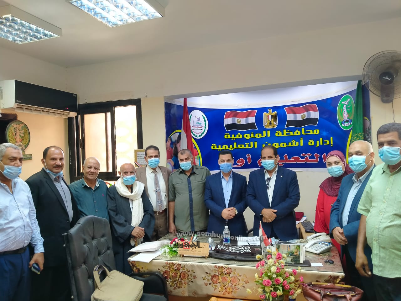 معلمات الدراسات الاجتماعية بأشمون يشيدن بدور رئيس مجلس الأمناء بالمحافظة
