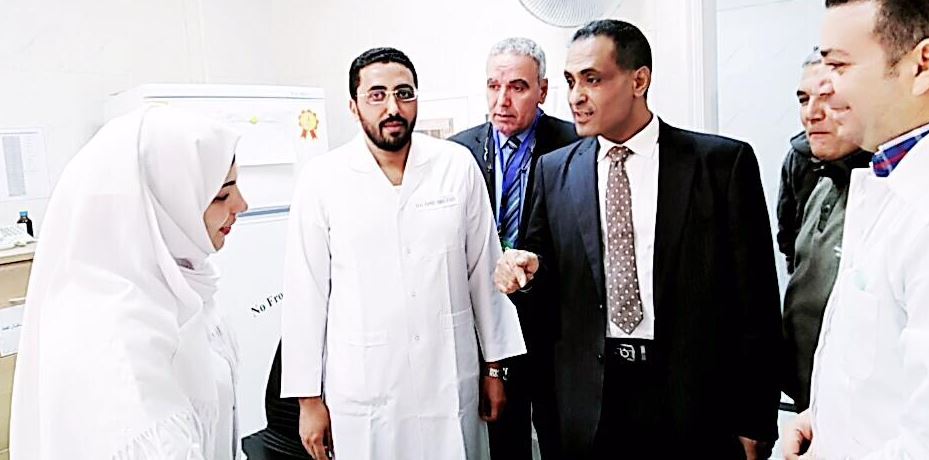 طلحة يجوب نقاط الفحص بالمبادرة الرئاسية بـ١٠٠ مليون صحة