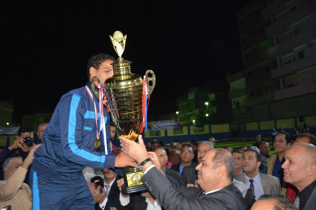 مركز شباب اول طنطا يفوز على شباب بسيون ويحصل على كأس المحافظ