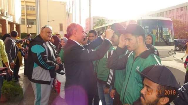 فوز جامعة الزقازيق بـ١٦ ميدالية ذهبية متنوعة فى بارالمبياد لمتحدى الاعاقة