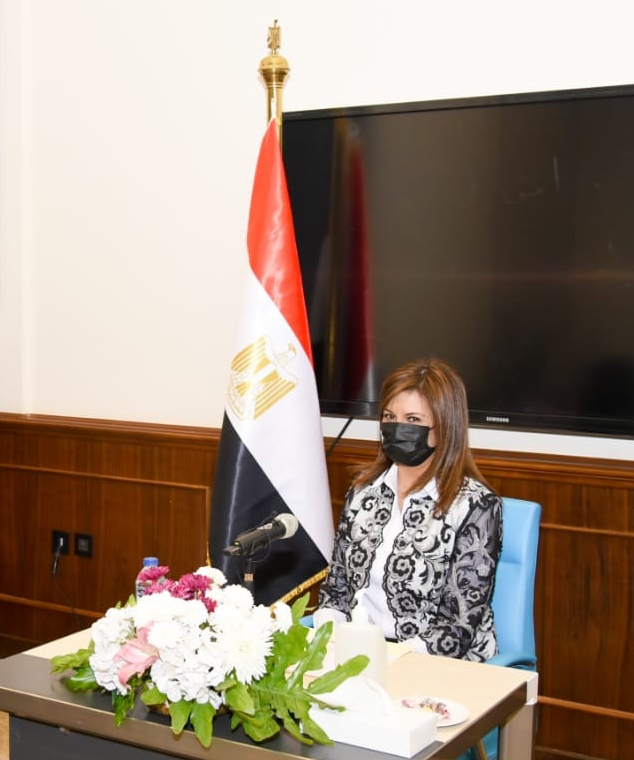 السفيرة نبيلة مكرم عبد الشهيد- وزيرة الدولة للهجرة وشئون المصريين بالخارج