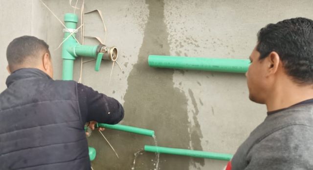 رجب: عقوبات رادعة لسارقى وصلات المياه بدون عداد فى مدينة دمياط الجديد.. تعرف عليها بالصور