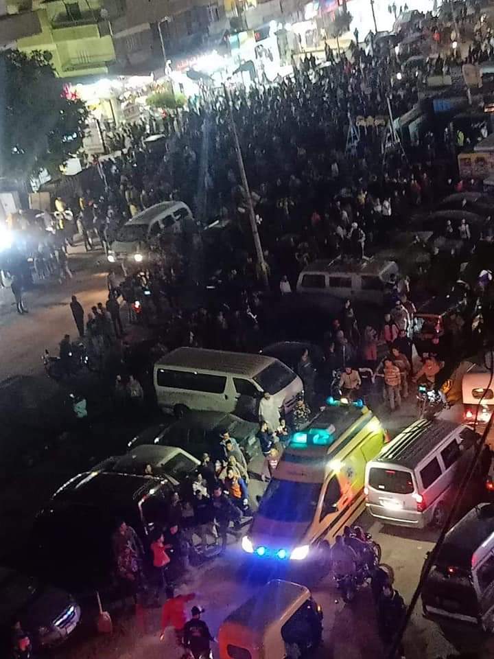 مصرع وإصابة ١١ في تصادم أتوبيس عزبة النخل 