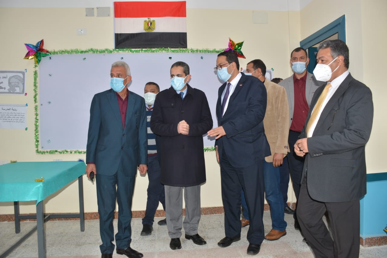 محافظ الغربية يفتتح ٣ مدارس بالمحلة بتكلفة ١٦,٥ مليون جنيه -صور
