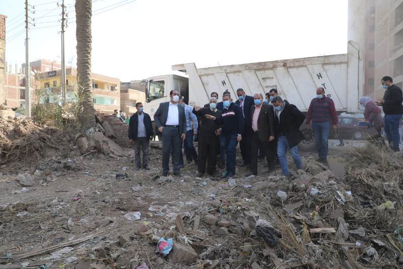 محافظ المنوفية يتفقد أعمال التطوير بشبين الكوم.صور