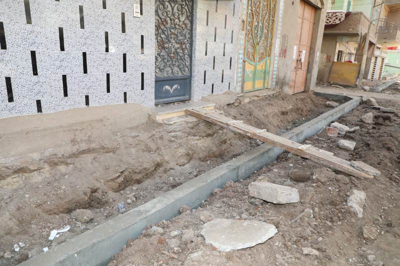 محافظ المنوفية يتفقد أعمال التطوير بشبين الكوم.صور