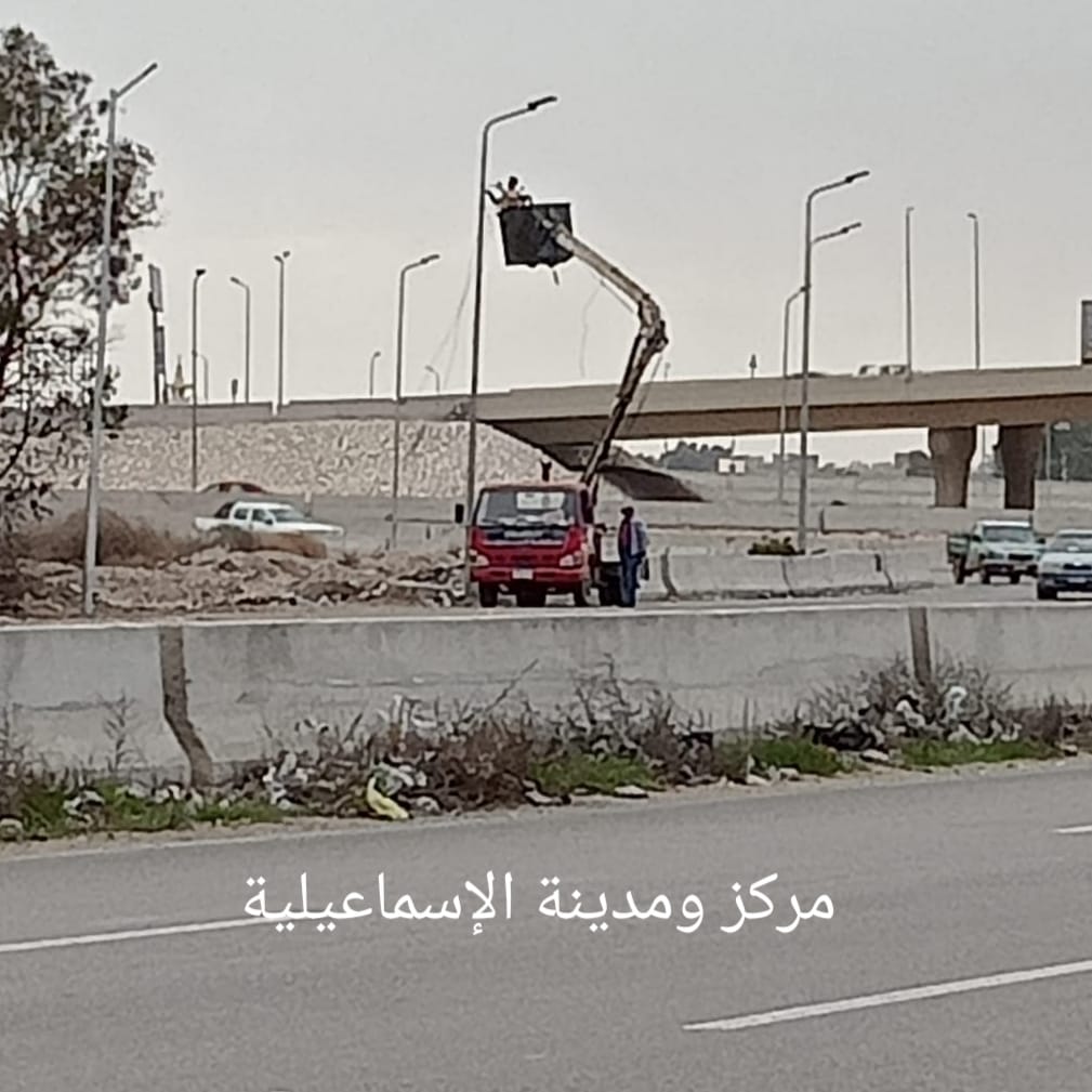 صيانة دورية وعوازل للكابلات الكهربائية في الإسماعيلية..صور