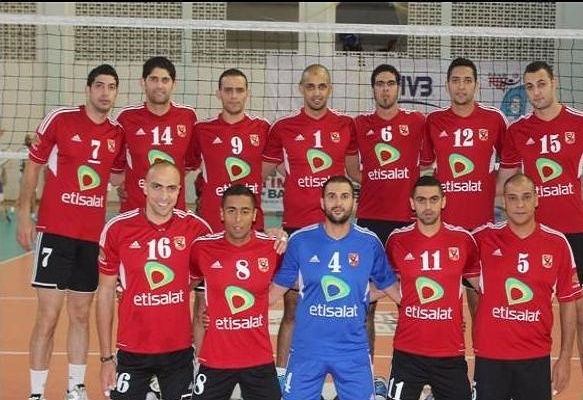 الفريق الأول لرجال الكرة الطائرة بالنادي الأهلي