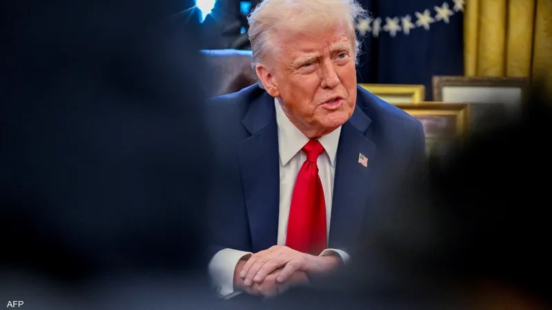 الرئيس الأمريكي دونالد ترامب