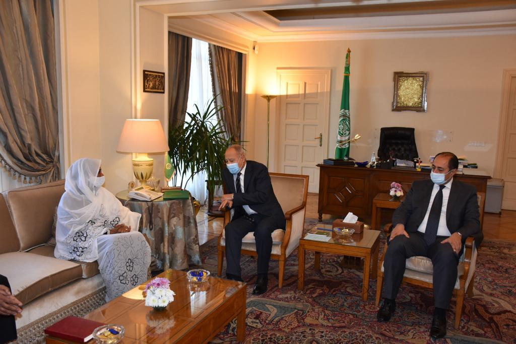 أبو الغيط يبحث مع مريم الصادق المهدي الدعم العربي لعملية الانتقال في السودان