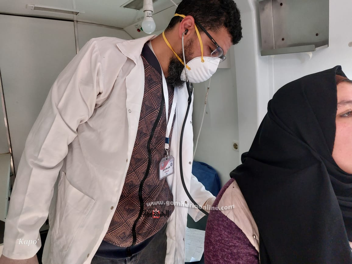 علاج  ١٤٦٧ مواطنا بالمجان في قافلة طبية بدمياط 
