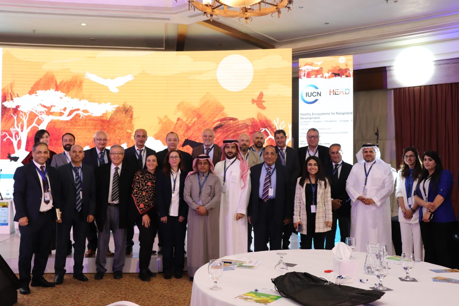 مطروح تشارك فى مؤتمر الإدارة المستدامة للمراعي والتحديات بالاردن