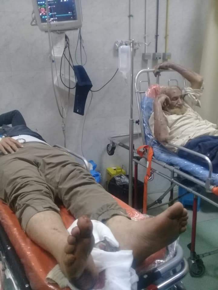 تفحم شقة اثر انفجار ماسورة غاز بعقار الزاوية الحمراء .. صور