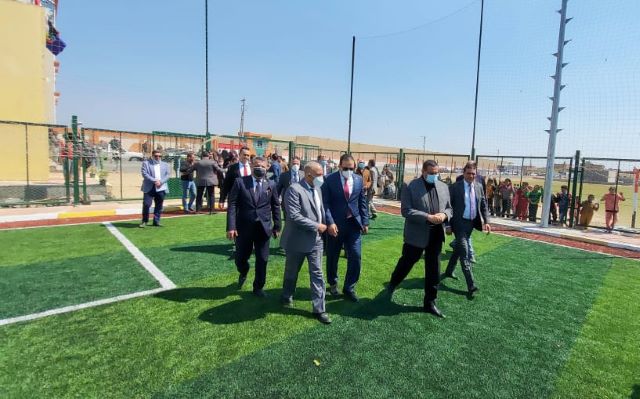 لجنة الشباب والرياضة بمجلس النواب تتفقد مركز شباب الخرطوم ضمن مبادرة حياة كريمة.. بالصور