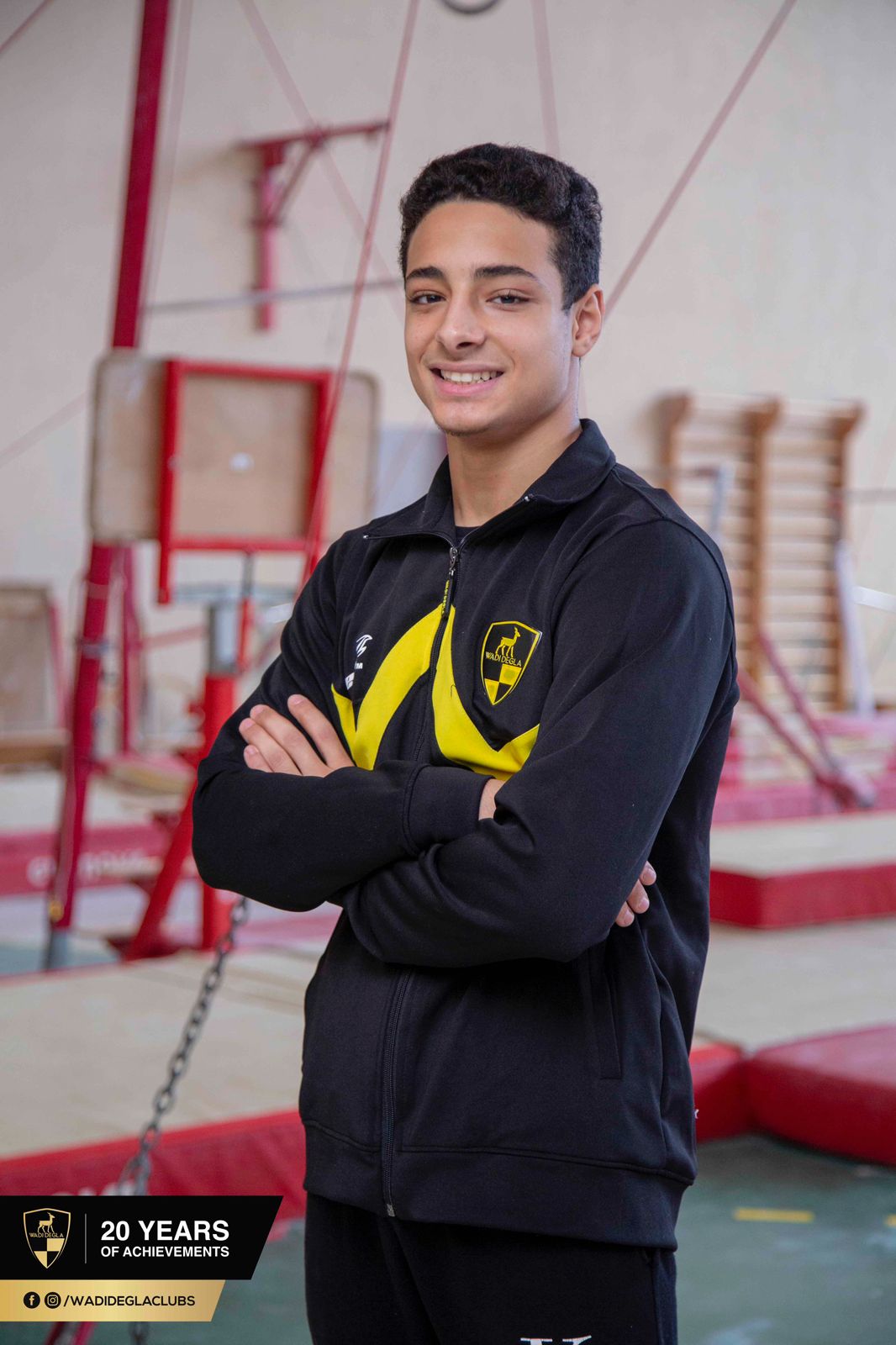 يحيي زكريا أول مصرى يحصد برونزية العالم للجمباز  