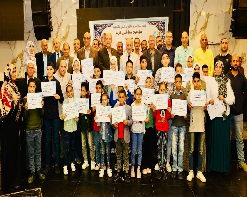 تكريم حفظة القرآن الكريم بمياه الشرب والصرف الصحى بالقليوبية 