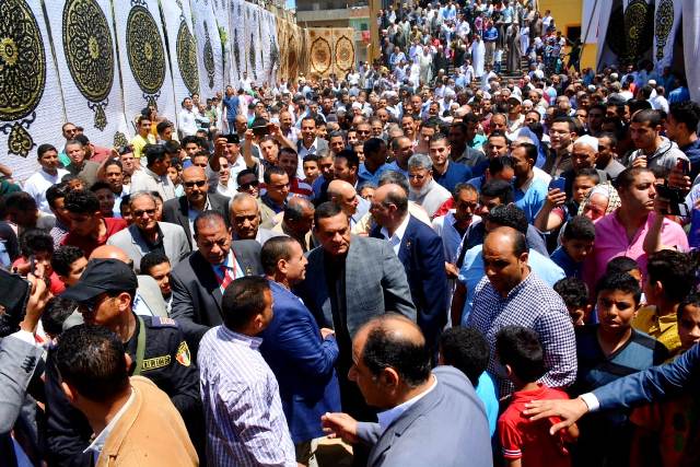 محافظ البحيرة يفتتح مسجد الدراوية بابو حمص بتكلفة 3 مليون جنيه بالصور