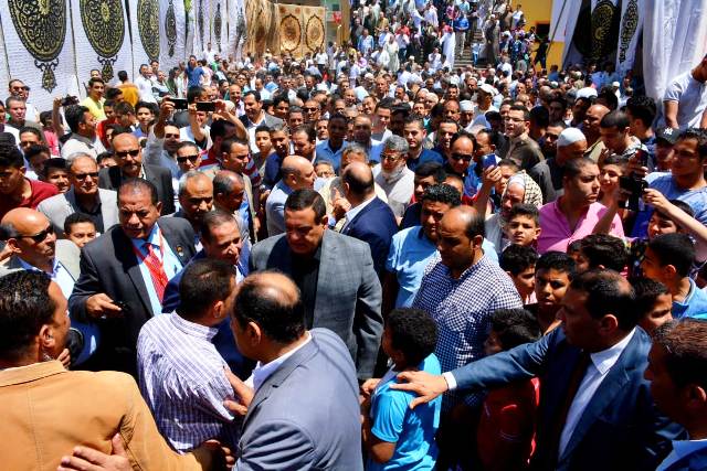 محافظ البحيرة يفتتح مسجد الدراوية بابو حمص بتكلفة 3 مليون جنيه بالصور