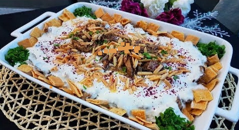 فتة المسخن الفلسطينى 