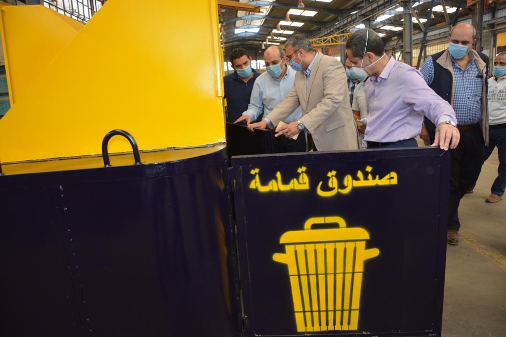 د. رحمي: 100 صندوق جديد لجمع القمامة .. وكاميرات مراقبة لضبط والارتقاء بـ«منظومة القمامة»ومنع المخالفات 