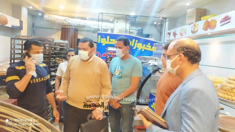 اعدام ١١٥ كيلو اغذيه فاسده وتحرير ١٤محضر فى حمله للصحه بالاسماعيليه