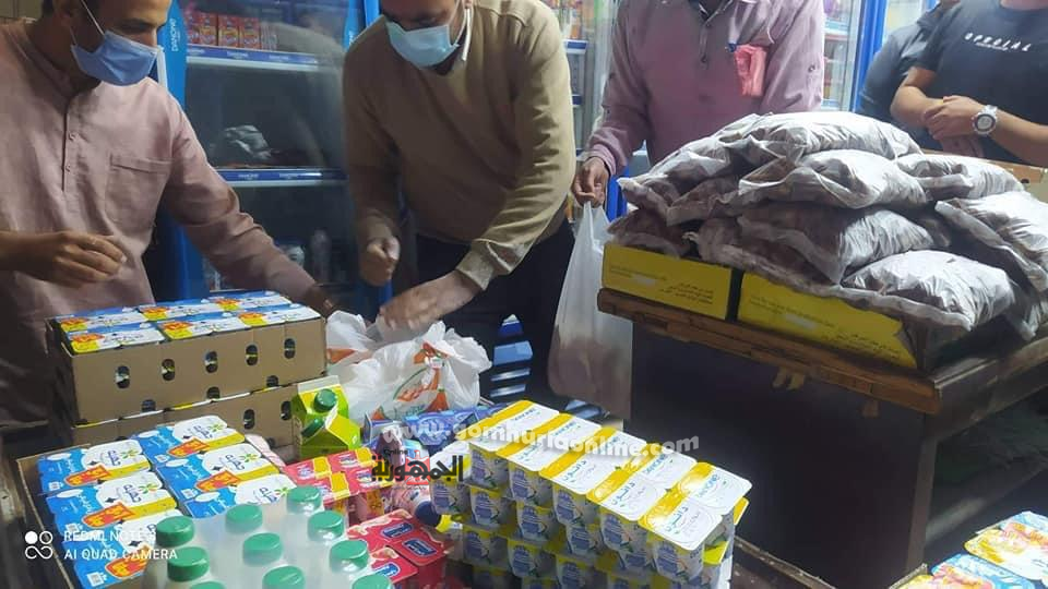 اعدام ١١٥ كيلو اغذيه فاسده وتحرير ١٤محضر فى حمله للصحه بالاسماعيليه