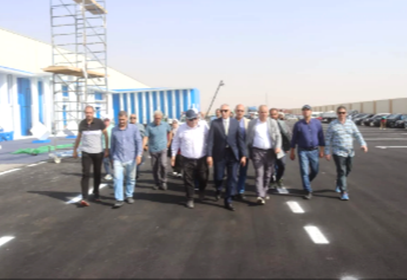 غنيم يجرى أولى الجولات الميدانية