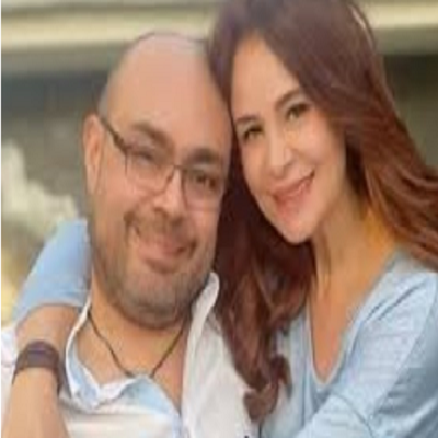 كارول سماحة وزوجها الراحل وليد مصطفي 