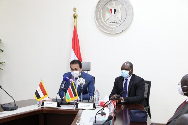 وزير التعليم وسفير جنوب السودان فى مصر