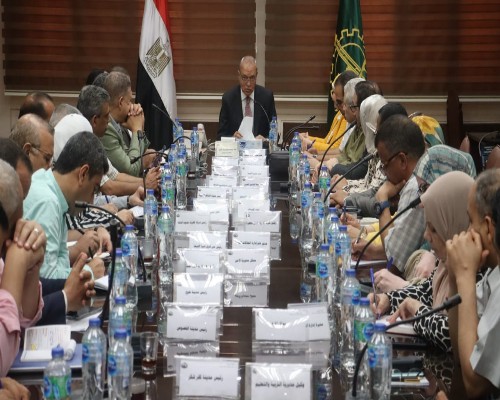 محافظ القليوبية  عبد الحميد الهجان