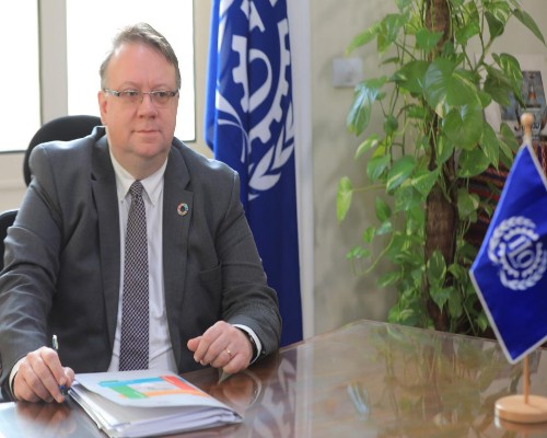 اريك اوشلان مدير منظمة العمل الدولية بالقاهرة 