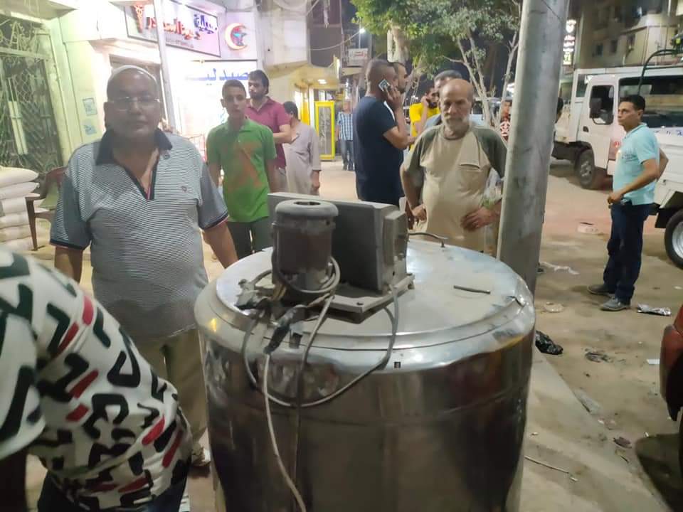 منتزه ثان يواصل حملاته لرفع الإشغالات وضبط المخالفات بنطاق الحي