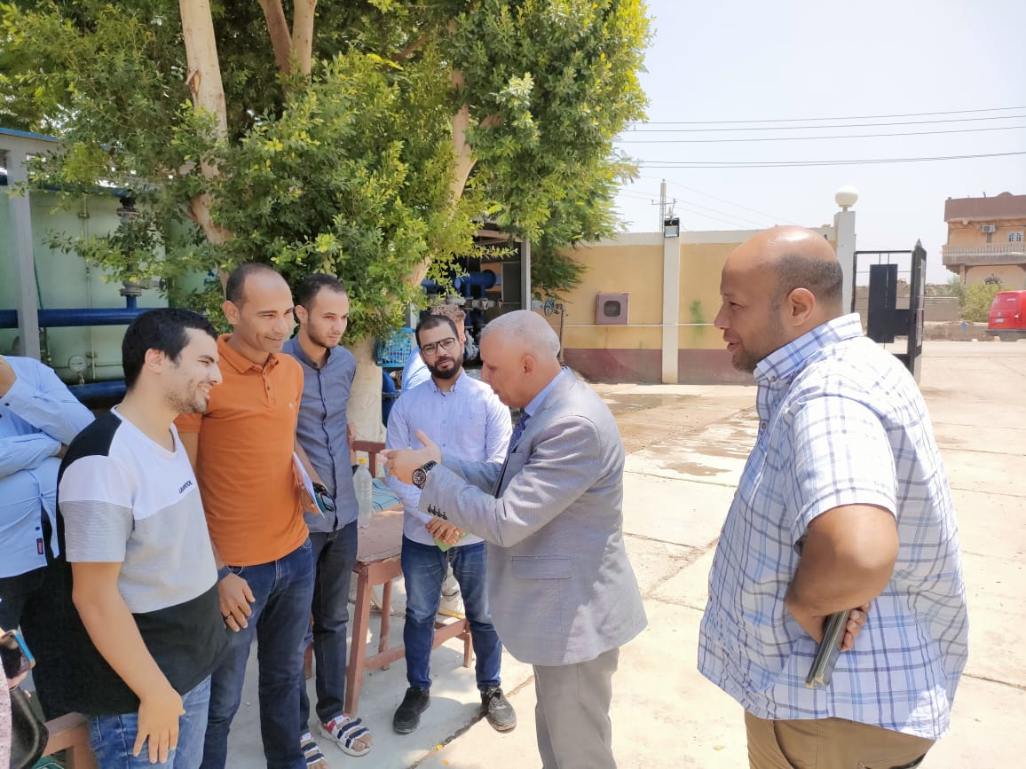 تطوير محطة مياه 