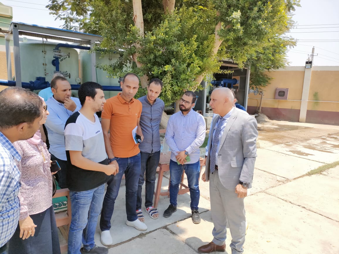 تطوير محطة مياه 