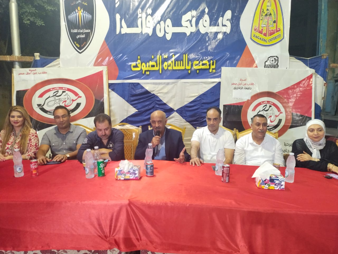 شعلان يشهد فعاليات الحفل الختامى وتوزيع الجوائز للفوج الأول بمعسكر إعداد القادة السادس