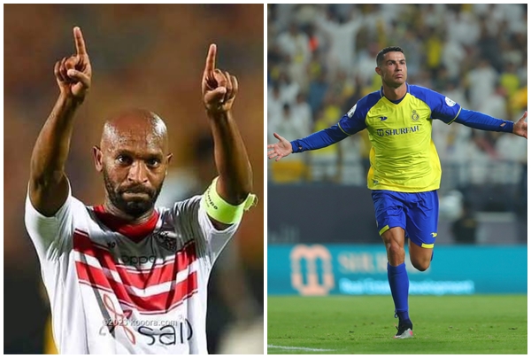 كريستيانو رونالدو وشيكابالا 