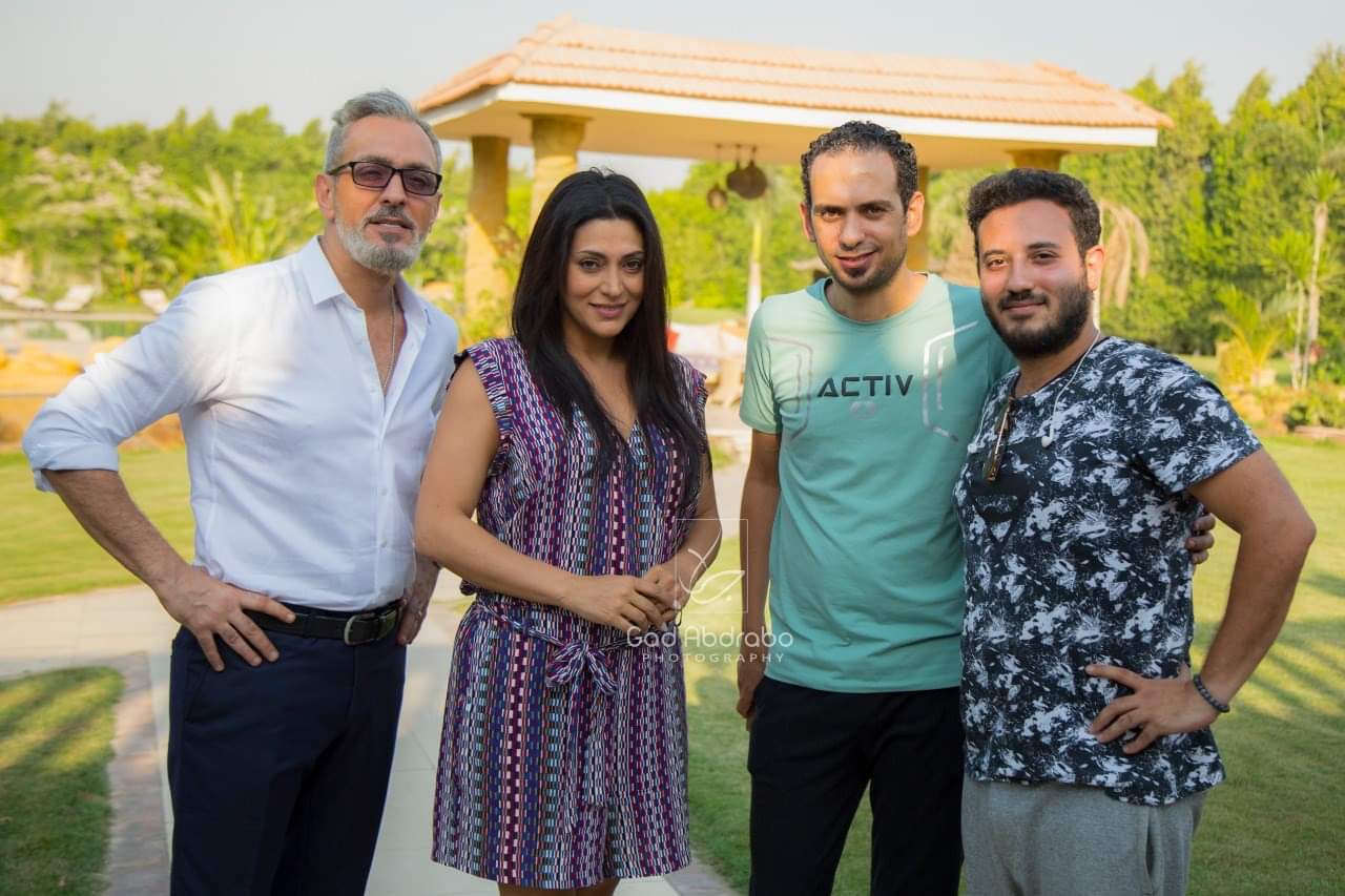 مايا نصري تصل القاهرة من أجل 