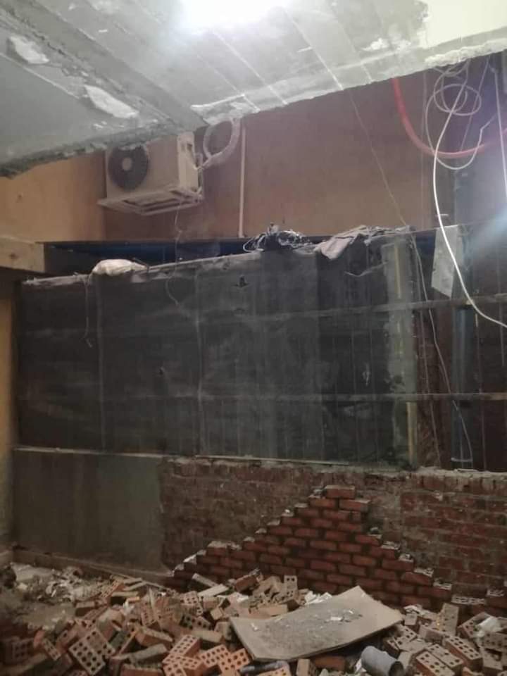 إيقاف أعمال تعديل شقة خلال حملة تفتيشية مفاجئة بحي شمال المنيا