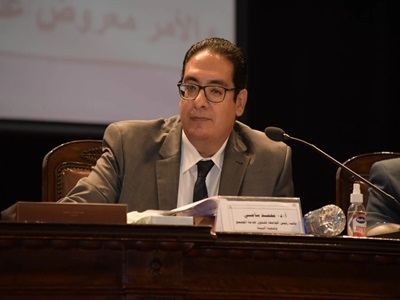 الدكتور محمد سامي عبد الصادق رئيس جامعة القاهرة