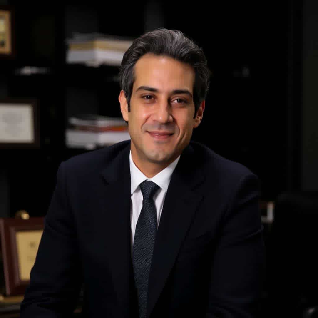 النائب ايمن حامد شريف عضو مجلس الشيوخ