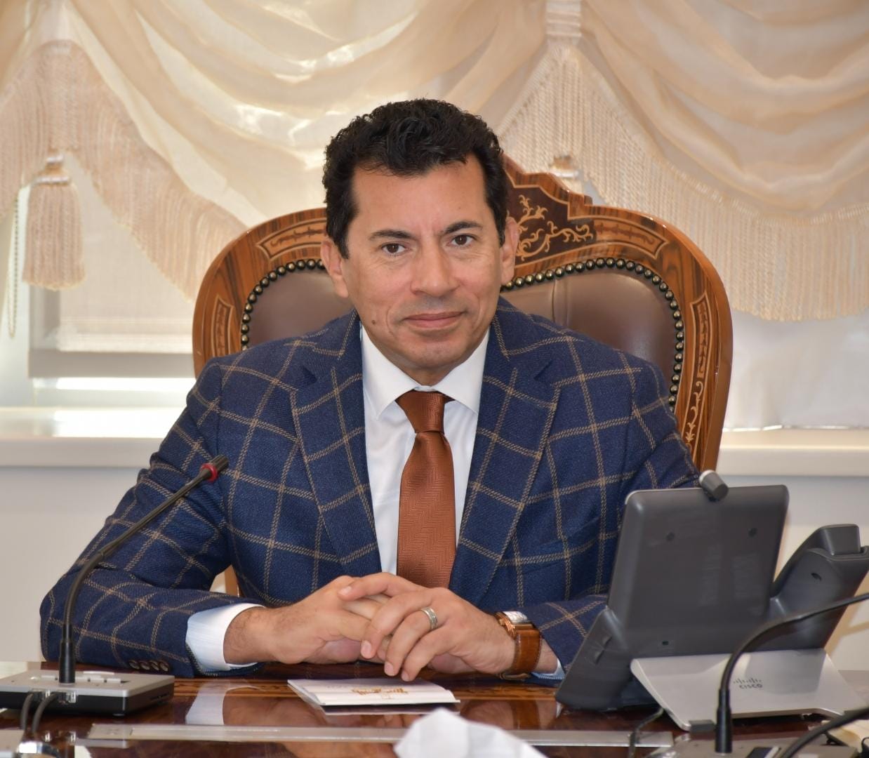 د.أشرف صبحى وزير الشباب والرياضة