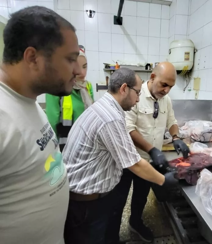 الطب البيطري بالقليوبية