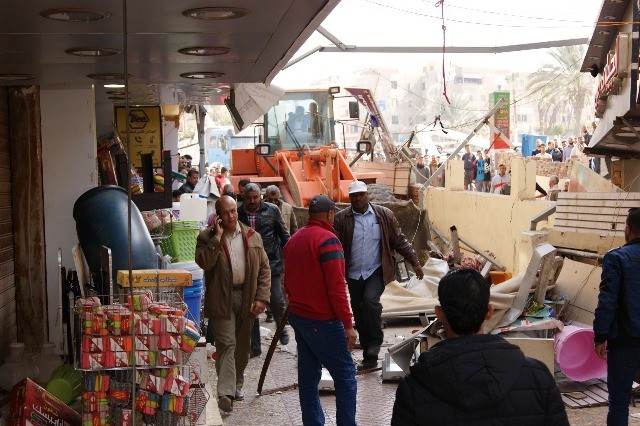 جهاز  العبور يشن حملة إشغالات ومخالفات حفاظا علي المظهر الحضارى .. صور 