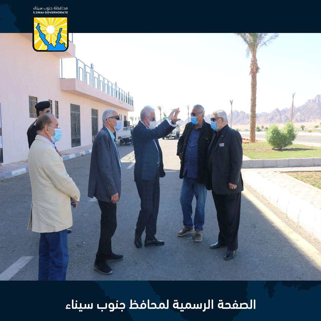 فودة يطلق إشارة البدء لتطوير مضمار الهجن بشرم الشيخ