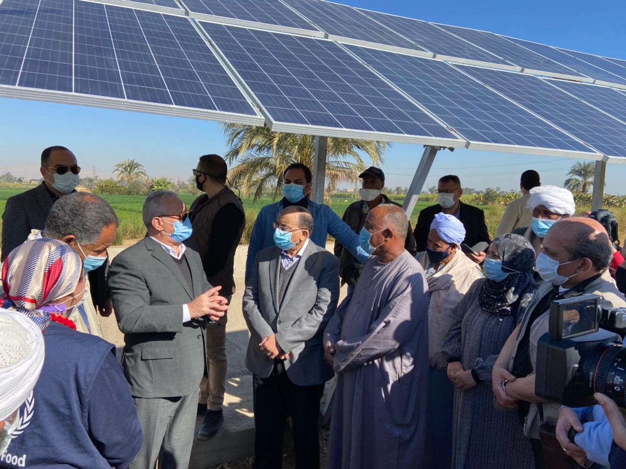 جانب من الزيارة