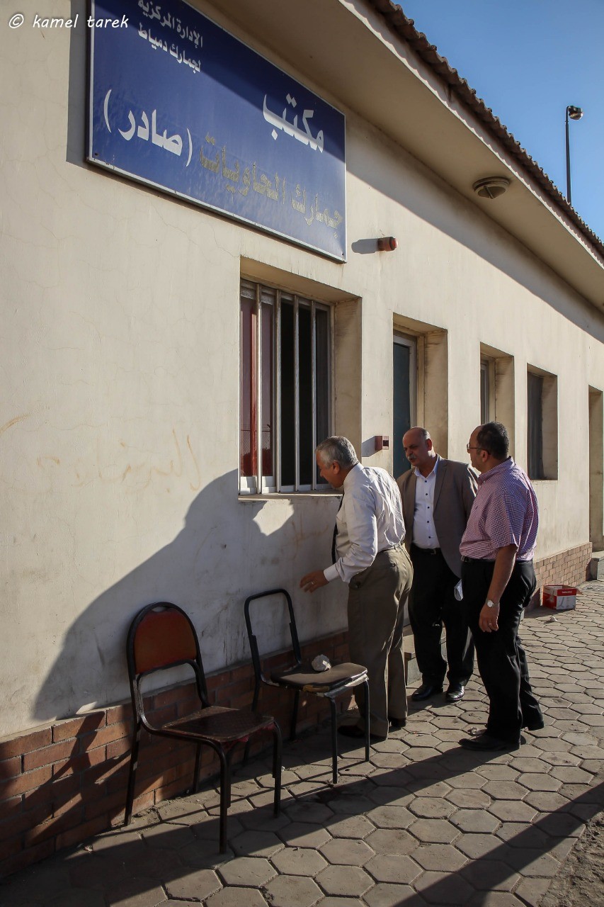 رئيس هيئة ميناء دمياط يتفقد مرافق الهيئة