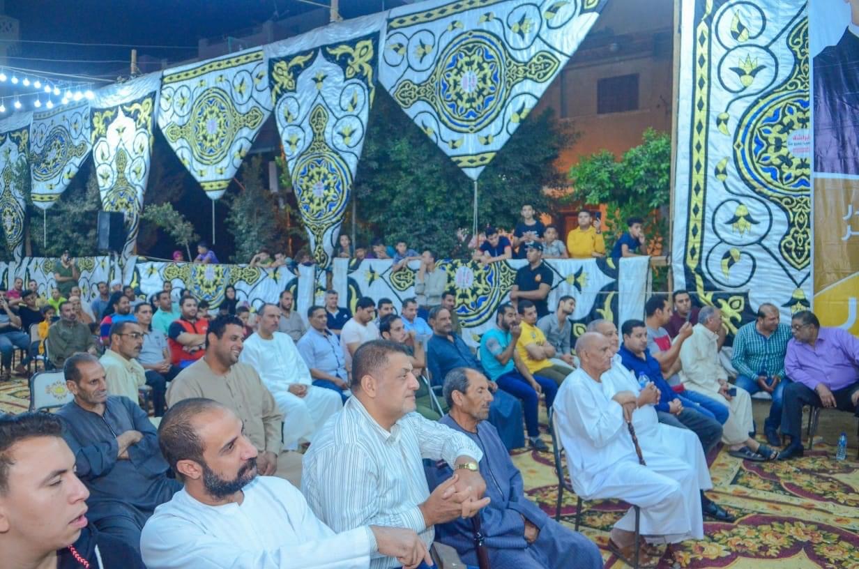 مؤتمر حاشد للمرشح شريف انور بشبرا النملة قبل 48 ساعة من الصمت الانتخابى