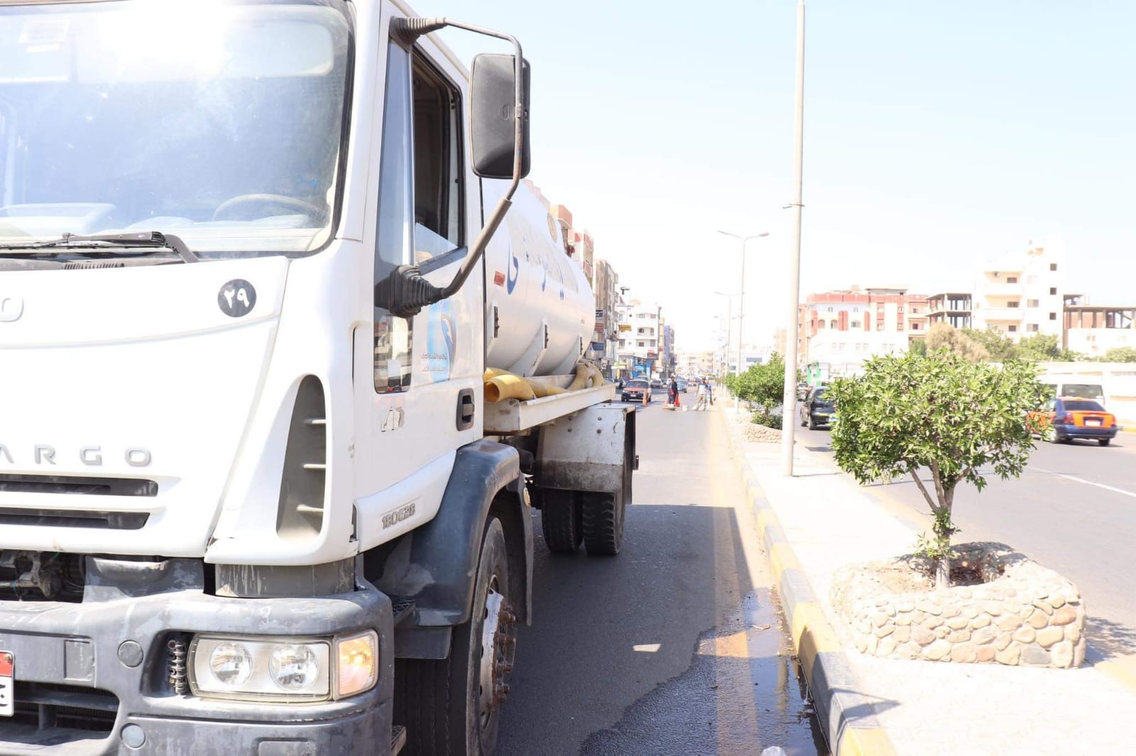 مياه البحر الأحمر تعلن حالة الطوارئ لمواجهة سوء الاحوال الجوية 