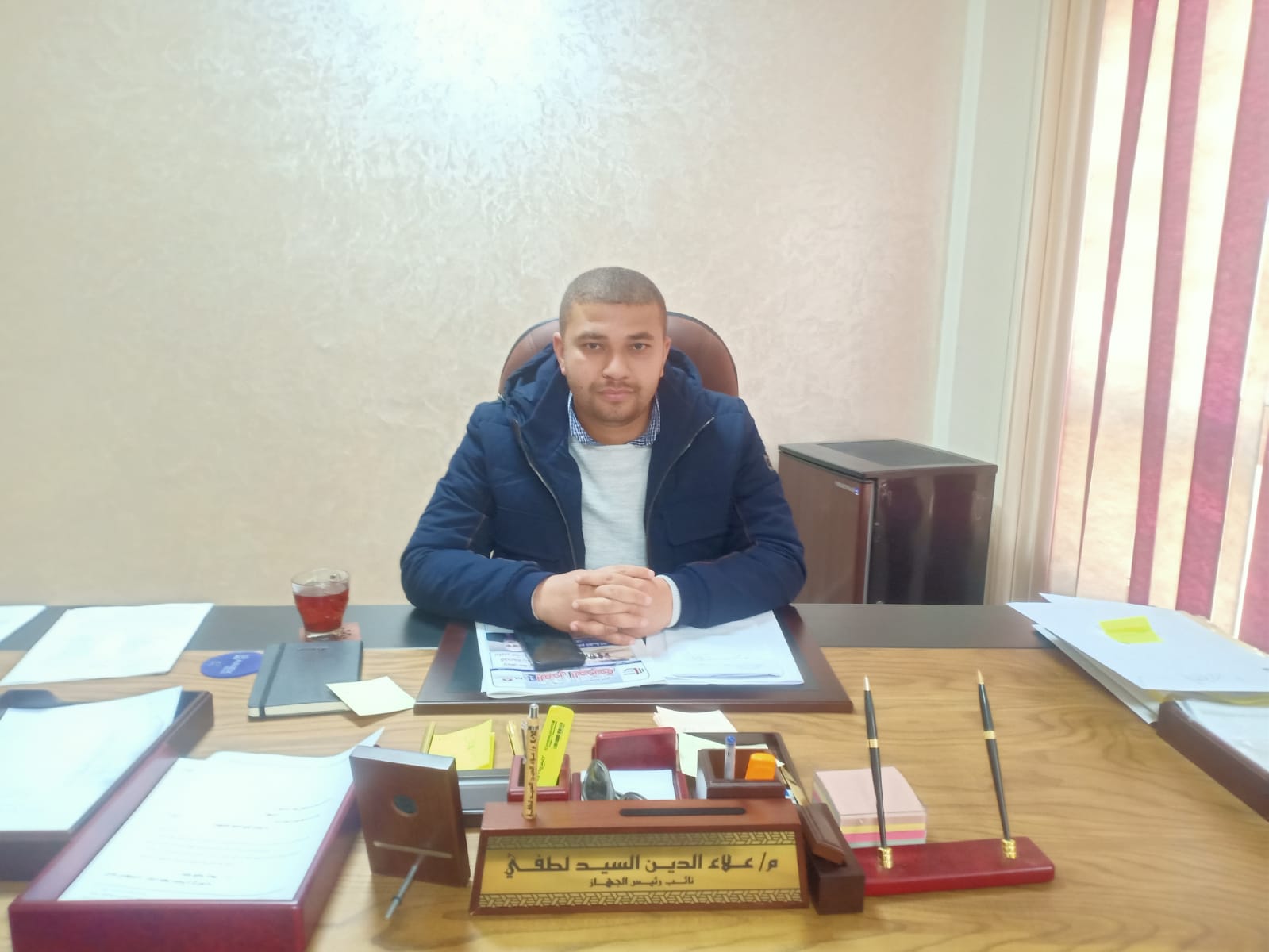 المهندس علاء الدين لطفي نائب رئيس جهاز مدينة المنصورة الجديدة